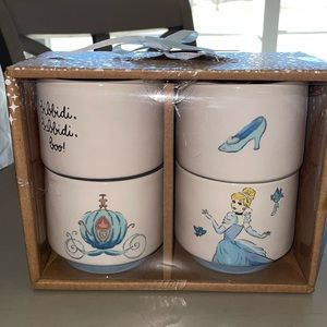 Rae Dunn Disney Cinderella Ramekins